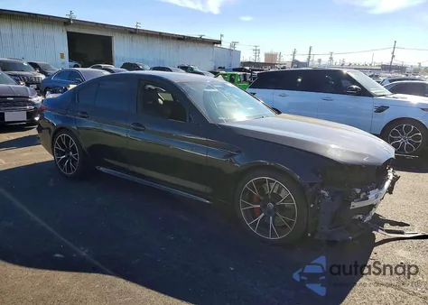 2021 BMW M5 z USA, uszkodzony, nr VIN WBS83CH05MCF80510